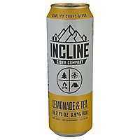Incline Lemonade Tea Cider In Cans - 19.2 FZ - Image 3