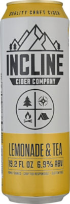 Incline Lemonade Tea Cider In Cans - 19.2 FZ - Image 2
