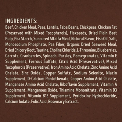 Supreme Source Beef Chicken & Lentil Grain Free Dog Food - 11 Lb - Image 5