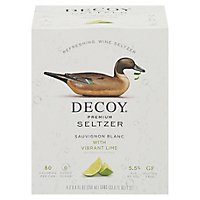Decoy Seltzer Sauvignon Blanc With Lime In Cans - 4-250 ML - Image 3