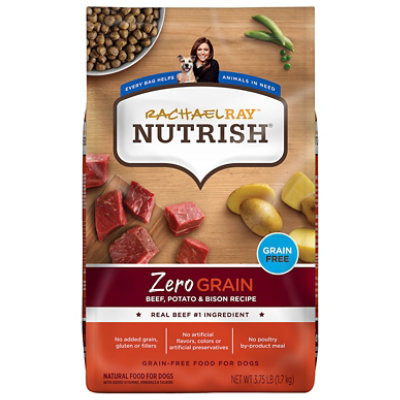 Rachael Ray Nutrish Beef & Bison Zero Grain Dry Dog Food - 3.75 LB - Image 3