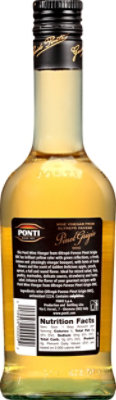 Ponti Vinegar White Wine Pinot Grigio - 16.9 OZ - Image 6