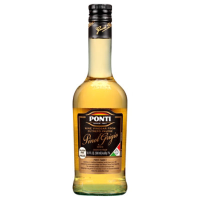 Ponti Vinegar White Wine Pinot Grigio - 16.9 OZ - Image 1