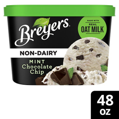 Breyers Mint Chocolate Chip Non Dairy Frozen Dessert - 1.5 Quart