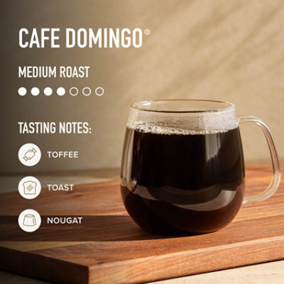Peet's Coffee Cafe Domingo Medium Roast Single Serve Coffee Pods - 10 Count - Image 3