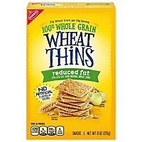 Nbc Wheat Thins Crackers Reduced Fat - 8 OZ - Image 2