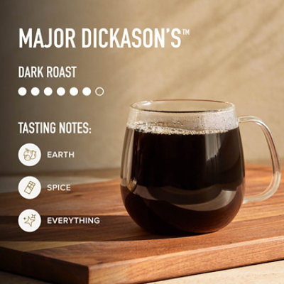 Peet's Coffee Major Dickason's Dark Roast Single Serve Coffee Pods - 10 Count - Image 3