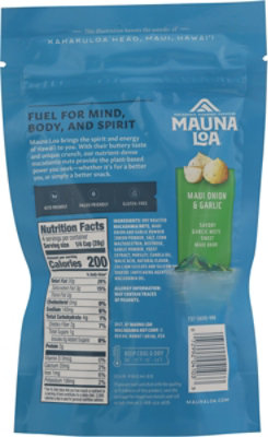 Mauna Loa Garlic Onion Macadamia Nuts Bag - 4 Oz - Image 6