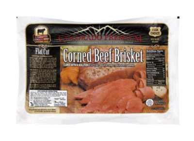 Colorado Premium Corned Beef Round Flat - 3 Lb