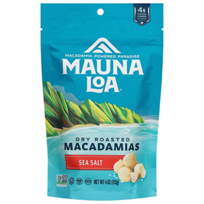 Mauna Loa Sea Salt Macadamia Nuts Bag - 4 Oz - Image 1
