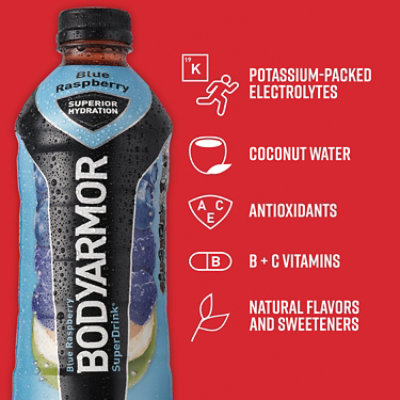 BODYARMOR Sports Drink Blue Raspberry - 28 Fl. Oz. - Image 5