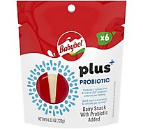 Babybel Plus Probiotic Dairy Snack - 4.23 Oz