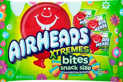 Airheads Extremes Rainbow Berry Candy Bites Snack Size - 9 Oz - Image 2