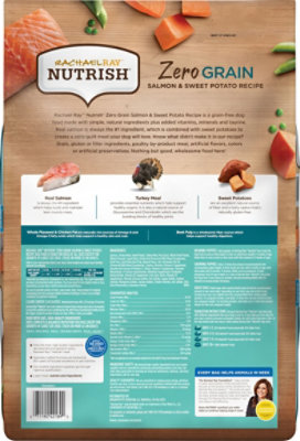 Rachael Ray Nutrish Zero Grain Salmon & Sweet Potato Dog Food - 11.5 LB - Image 5