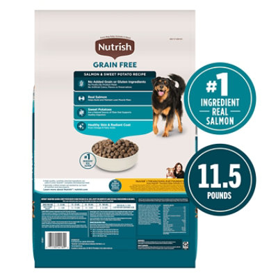 Rachael Ray Nutrish Zero Grain Salmon & Sweet Potato Dog Food - 11.5 LB - Image 2