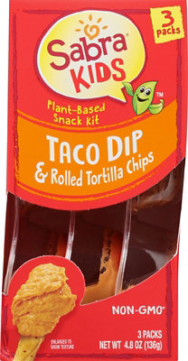 Taco Dip W/rolled Tortilla Chips - 4.8 OZ - Image 1