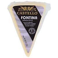 Castello Fontina Cheese Wedge - 8 Oz - Image 1
