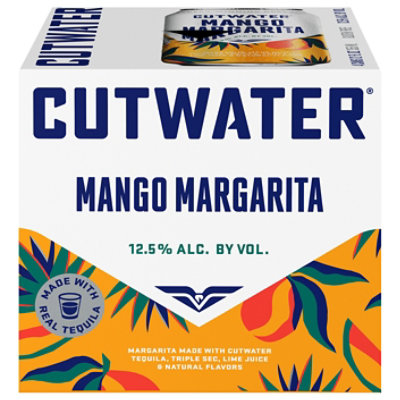 Cutwater Mango Margarita Cans - 4 -12 Fl. Oz. - Image 1
