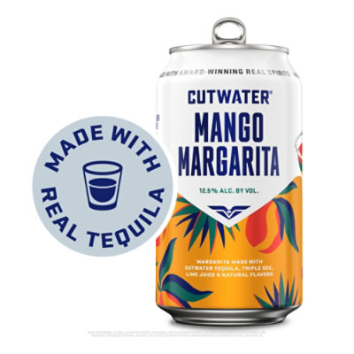 Cutwater Mango Margarita Cans - 4 -12 Fl. Oz. - Image 3