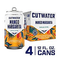 Cutwater Spirits Mango Margarita Pack - 4-12 Fl. Oz. - Image 1