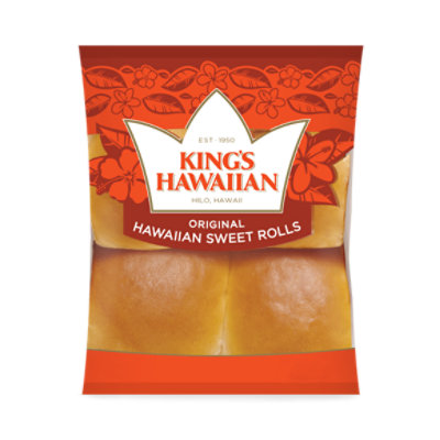 King's Hawaiian Original Hawaiian Sweet Rolls - 4 Oz - Image 1