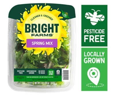 Bright Farms Spring Mix - 4 OZ - Image 1