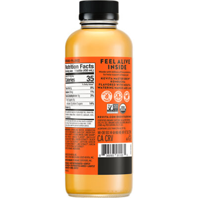 KeVita Master Brew Mango Lime Kombucha - 15.2 Fl. Oz. - Image 2