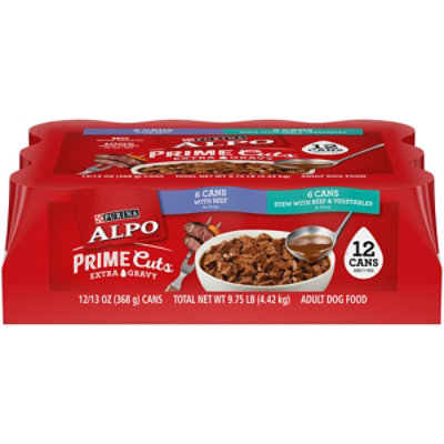 Alpo prime cuts dog food best sale