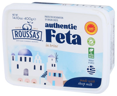 Roussas Cheese Feta Pdo In Brine - 14 OZ - Image 4