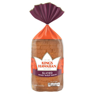 King's Hawaiian Honey Wheat Hawaiian Sliced Bread - 13.5 Oz - Image 3