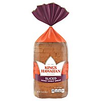 King's Hawaiian Honey Wheat Hawaiian Sliced Bread - 13.5 Oz - Image 2