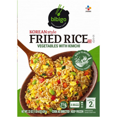 Bibigo Entree Kimchi Vegetable Fried Rice - 22 OZ - Image 2