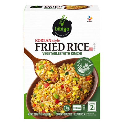 Bibigo Entree Kimchi Vegetable Fried Rice - 22 OZ - Image 1