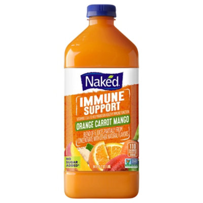 Naked Orange Carrot Mango Immune Support Juice - 64 Fl. Oz. - Image 3