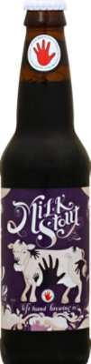 Left Hand Milk Stout Bottle - 6-12 FZ - Image 1