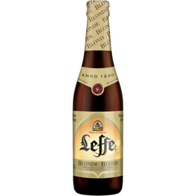 Leffe Blonde Trappist Abbey Ale Bottle - 11 Fl. Oz.