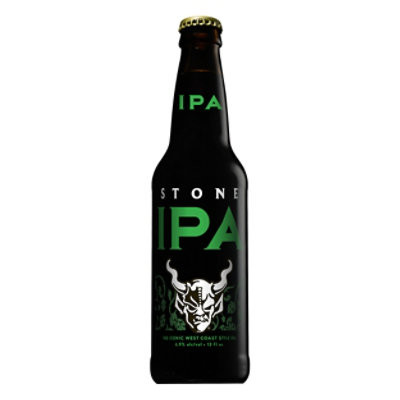 Stone India Pale Ale Beer Bottles - 6-12 FZ - Image 1