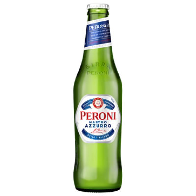 Peroni Nastro Azzurro Beer Bottles - 12-11.2 FZ