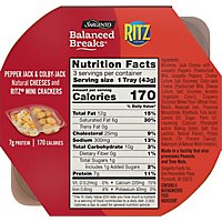 Sargento Balanced Breaks Cheese & Crackers Pepper Jack & Colby Jack And Ritz Crackers - 3-1.5 Oz - Image 6