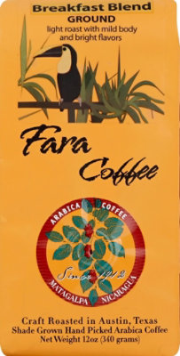 Fara Coffee Grnd Brkfst Blnd - 12 OZ - Image 2