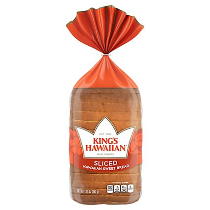 King's Hawaiian Original Hawaiian Sweet Sliced Bread - 13.5 Oz - Image 1