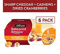 Sargento Balanced Break Cheese & Crackers Sharp Cheddar Cheese - 9 Oz