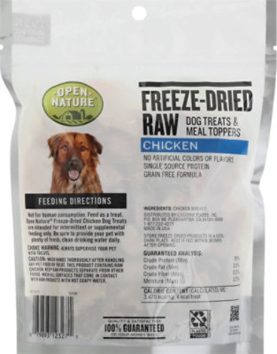 Open nature dog treats best sale