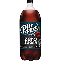 Dr Pepper Soda Cherry Zero Sugar - 67.6 FZ - Image 2