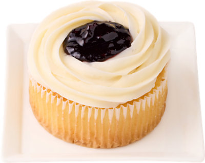Jumbo Blackberry w/ Bettercreme Cupcake - Each - Image 1