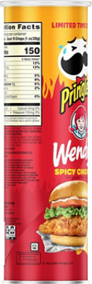 Pringles Potato Crisps Spicy Chicken - 5.5 Oz - Image 6