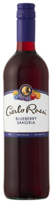 Carlo Rossi Blueberry Sangria Wine - 750 ML - Image 1