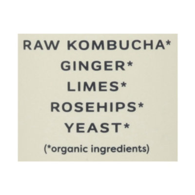Boochcraft Organic Hard Kombucha Ginger Lime In Can - 16 Fl. Oz. - Image 4