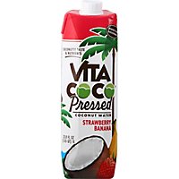Vita Coco Water Pressed Strawberry Banana - 1 LT - Image 2