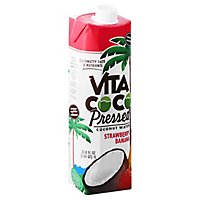 Vita Coco Water Pressed Strawberry Banana - 1 LT - Image 1